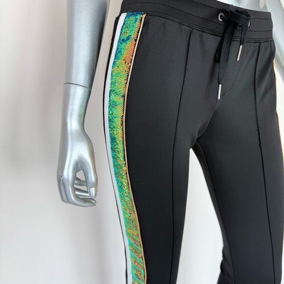 NEW!!! PAM&GELA women pants with sequins size P - Picture 2 of 8